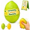 Babuman Crunchy Lemon Squishy, Realistico Asmr e carino Limone Stress Ball, Slow Rising Cambio di colore Pallina sensoriale croccante e dalla consistenza piacevole, ideale come bomboniera per feste