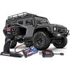 s-idee TRAXXAS TRX-4M Argento 1/18 4x4 LD Land Rover Defender Scale Crawler incl. caricatore 4WD RTR