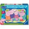 Ravensburger - Peppa Pig, Puzzle Bambini 4+ Anni, 35 Pezzi, Gioco Educativo | Puzzle educativo e divertente di Peppa Pig con 35 pezzi, ideale per bambini dai 4 anni e come idea regalo per ogni occasione.