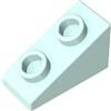 XYEIUGO GDS-90264 Mattoncino Inclinato 1x2x1 50 Pezzi compatibile con Lego Mattoncini da Costruzione MOC Colore Aqua clair