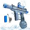 Vulaop Pistola ad acqua elettrica per bambini, pistola ad acqua elettrica completamente automatica con portata di 8-10m, giocattolo ad acqua a batteria ricaricabile da 500cc con aspirazione automatica, per