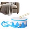 Générique Drum for Kids | Wooden Musical Game | 5.9in Adjustable Strap Toy | 5,9 in Regolabile, cinghia per la percussione per 2-5 anni vecchio ragazzo ragazza precoce educazione compleanno Home Nursery