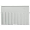 HAN 1x Piastra di supporto grigio chiaro DIN A4 plastica a scatto stabile