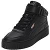 PUMA Women Carina Street Mid Scarpe da ginnastica, Puma Black Puma Black Rose Gold, 37.5 EU