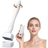 Flintronic Microneedling Viso, 0-3mm Derma Roller, Regolabile Dermastamp, con 140 Aghi in Titanio, Trattamento Pelle Liscia a Casa, per Pelle, Capelli, Rughe, Smagliature (Bianco)
