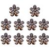 JJiaoLinin Fermagli per Capelli,10 Pezzi Clip Capelli Tornante per Capelli Diamantati Mini Fiore Perle Fermagli per Capelli Clip per Capelli Antiscivolo Eleganti Piccole Mollette con Fiore Accessori per donna