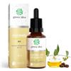 Green idea - OLIO DI JOJOBA PURO BIOLOGICO 100% | Certificato NATRUE | olio non comedogenico per viso, corpo, capelli e unghie | spremuto a freddo 25 ml