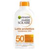 Garnier Ambre Solaire Latte Protettivo IP 50+, Protezione Molto Alta, Idratazione 24H, 200 ml