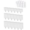 DLPRK Set 18 Pezzi Contenitori da Viaggio 30ml 50ml 100ml Ricaricabili Sacchetti Antigoccia con 4 Etichette per Shampoo Lozione Bagaglio a Mano Aereo