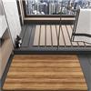 Dai Lufei Tappetino Bagno Antiscivolo Tappeto Bagno Assorbente Venatura del Legno Tappetini da Bagno Microfibra Tappeto Morbido per Bagno Doccia,Lavabile in Lavatrice (60 * 90)