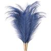 PATIKIL 7 Pezzi Pampas Decor Alti 37.8 Pollici Per Decorazioni Casa Blu | Grandi Pampas Artificiali Lunghi E Morbidi Erba Finta Essiccata, Boho Vasi Matrimonio Parete Pavimento