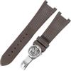 ROUHO Impermeabile Gomma Cinturino Orologio 25mm Morbido Silicone Ricambio Orologio Polsino per Patek Philippe Nautilus 5711 5712