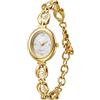 CIVO Orologio Donna Acciaio Inox: Quadrante Ovale Romano & Bracciale Perle | Orologio Analogico Elegante da Cerimonia per Donne Lavoratrici - Regalo Classico per Anniversari Matrimoni e Feste per Donne