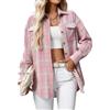 seiveini Camicia Donna a Quadri Eleganti Camicie di Flanella Maniche Lunghe Boyfriend Camicetta Scozzese Classica per Autunno Inverno A Rosa S