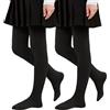 CheChury Collant in Pile Bambini Invernali Termiche Collants Opachi Bambine Spessi Collant Solido Bambina Ragazze Caldi Collants Termici Foderati in Pile Calzini Elasticizzati Leggings Ballet Dance