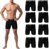 Pesail Boxer Uomo, Gamba Lunga, Cotone, Pacco da 4/8, Taglia M-6XL