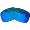 Wetnenss Lenti polarizzate di ricambio per occhiali da sole Oakley Sliver OO9262/Sliver Asian Fit (AF) OO9269/Sliver F OO9246, resistenti agli urti, 62*40mm