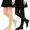 CheChury Collant in Pile Bambini Invernali Termiche Collants Opachi Bambine Spessi Collant Solido Bambina Ragazze Caldi Collants Termici Foderati in Pile Calzini Elasticizzati Leggings Ballet Dance