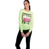 Sabor Pigiama Donna Lungo Cotone Leggero Personaggi Disney e Cartoni Animati - Minnie Mouse - Snoopy - Stitch - Primaverile Mezza Stagione (IT, Testo, L, Regular, Regular, Snoopy Lime Fluo)