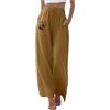 Eauptffy Pantaloni Da Donna, Pantaloni a Gamba Dritta, Pantalone Donna Estivo, Baggy Pantaloni 7/8 Summer Pants Baggy 7/8 Pantaloni Per Jogging, Danza, Pilates