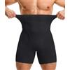 Nebility Boxer Modellanti da Uomo Pancera Contenitiva Mutande Contenitive A Vita Alta Compressione Pantaloncini retrò Controllo della Pancia Body Shper
