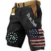 MOKBAY Cargo Uomo Corti, Leggeri Shorts Pantaloni Bermuda, Estivo Bermuda Sportivo Forti Tattici Tasche Cargo Fitness Lavoro Mimetici Pantaloncini Cotone Pantaloni Corti Uomo da Lavoro, XL