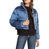 Calvin Klein Jeans Calvin Klein J20J224124CDO SHINY CROPPED PUFFER, blu, L