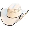 STARS & STRIPES Cappello di paglia Ashton bianco 55
