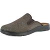 inblu Pantofole Uomo Con Inserto Elastico E Plantare In Pelle, Eleganti E Comode PantofoleUomo
