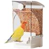 Generico Mangiatoia Per Parrocchetti, Alimentatore Automatico Uccelli, Gabbia Voliera con Distributore Snack per Pappagalli Conure Cocorite Canarini