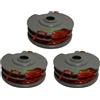 perfektGarten 3 bobine di filo compatibili con Lux E-RT-450 550 650 Einhell NRT 530 FL513937100 decespugliatore