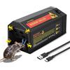VeftBltrem Trappola per Topi Elettrica 7000V, Igienica Senza Contatto con la Carcassa | Trappola per Topi Elettrica Riutilizzabile con LED e Cicalino, Trappola per Ratti Elettrica per Interni, Cucina e Garage