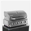 Alice's Garden Barbecue a Gas a 4 bruciatori Argento- 73x60x74 cm