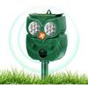 Acxilexy Repellente Animali Ad Ultrasuoni con Rilevatore di Movimento & LED Flash, Repellente Gatto Ultrasonico Repellente Gatto Solare, Impermeabile Repellente per Cani, Uccelli, Topi, Volpi