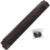 Merriway BH05604 - Ventola di sfiato per porte e finestre, marrone, 410 mm, confezione da 1