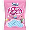 Vidal Dulcinubes Azzurro e Bianco 125pz. Marshmallow Tubo Azzurro e Bianco 850gr. Senza Glutine, Senza Lattosio, Senza Soia e Senza Frutta a Guscio