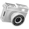 PANFHGFG Telecamera in miniatura sospesa con 1920x1080P, Silver 1no memory | Corpo in ABS leggero, slot per schede, foto facili da trasportare e condividere, filtri multipli per la