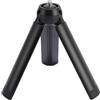 Lazmin112 Treppiede da Tavolo in Lega di Alluminio, Supporto per Fotocamera Leggero Pieghevole Portatile con Interfaccia a Vite da 1/4 di Pollice per Morsetti per Telefono Fotocamere