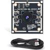 GERUI OV9732 - Modulo fotocamera, OV9732, fotocamera USB, 100°, per sistema di | 1280x720 30FPS HD, cavo da 2 metri, driver USB, Windows XP/7/8/10/11, per progetti fai da te, alta chiarezza dell'immagine