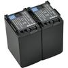 btbai batteria per Canon BP 820, BP 828, VIXIA HF G30, XA20, XA25 Video Camcorder, 2,67 a