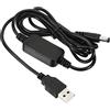 PATIKIL 9W 2A USB Step Up Tensione Convertitore, DC 5V a DC 12V Alimentazione Fornitura Adattatore Jack 5.5x2.1mm Cavo per Router LED Lampada Altoparlanti