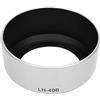 Alomejor Paraluce in Plastica per M.ZUIKO 45mm, Copertura (SILVER) | Resistente alla luce, protegge dallo smog, utilizzato per fotografie in controluce