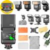 GODOX iT32 2.4G TTL Flash TTL Fotocamera per Magnetico X5 C con Trigger Flash Wireless per Canon Fotocamera Speedlite,Batteria al Litio 7,4V/900mAh,Tempo di Riciclo 1,5s,510 Flashes a Piena Potenza