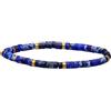 SIXTY STONES - 60 - Sixtystones - Bracciale di perline Heishi 4 Mm da Lapis e diaspro imperiale - Misura: Small-16cm