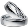 Kolibri Rings Set fedi nuziali Argento 925 5 mm incisione gratuita custodia inclusa