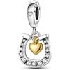 Parmuz Charms per braccialetti 925 Sterling Silver Summer Trip Ocean Charm Caspite perle Regalo di gioielli a pendente per donna
