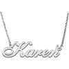 RONKAH Collana con ciondolo personalizzato con nome personalizzato con cuore collana personalizzata miglior regalo per le donne Natale San Valentino festa della mamma compleanno AU