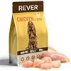 REVER EA3 Crocchette per Cani Adulti Senza Cereali con Pollo Fresco - Cibo per Cani 65% Proteine Animali, Formula Completa ed Equilibrata per Digestione Sana, Energia e Salute Muscolare - 3 kg