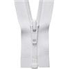YKK Cerniera a Spirale, No. 501 Bianco, 30 cm Length