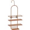 Metaltex serie Reflex Copper - Supporto doccia 3 piani - (403502)